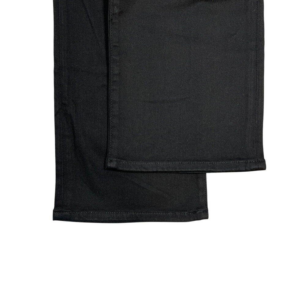 J. Crew '03 Kick Out Mid-Rise Crop Flare Jeans 29" Black Minimalist Stretchy NEW - Picture 9 of 9